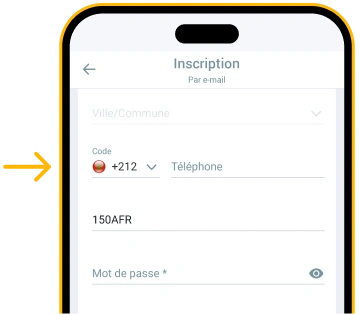 Insérer le numéro de téléphone Melbet APK Télécharger